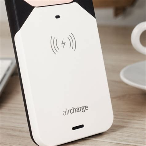 aircharge MFi Qi iPhone SE Wireless Charging Case - White