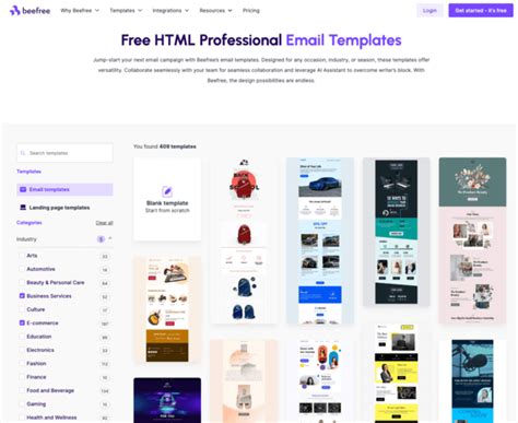 Get Free Email Templates, Responsive, HTML, Editable (2024)