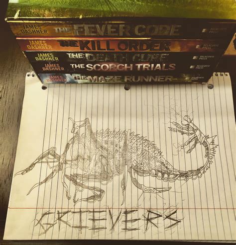 Griever from maze runner. : r/sketches