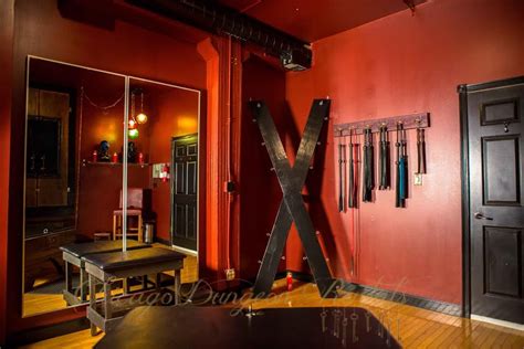 The Red Room is just one of four available rooms for rent at Chicago Dungeon Rentals, the ...