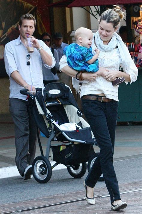 Gabriel Macht with his fam- when he was on the Andy Cohen show, Andy ...