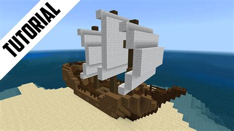 Minecraft: How to Build a Restored Shipwreck (Step By Step) - YouTube