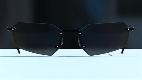 The Matrix Sunglasses - Agent Smith | CGTrader