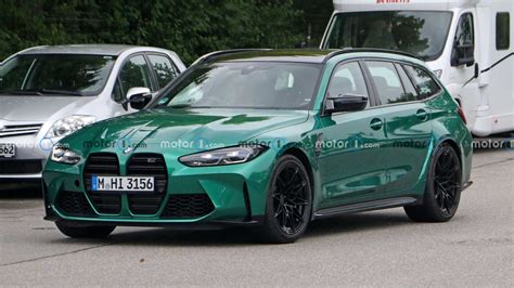 2023 BMW M3 Touring Spotted Looking Green And Mean