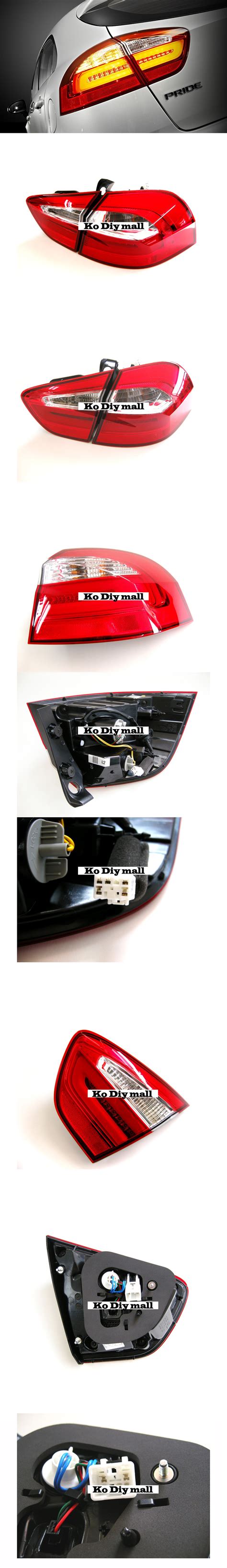 Genuine OEM LED Tail Lamp Light Assy For 13 14 2015+ Kia Rio Hatchback ...