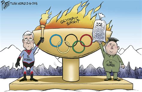 Bruce Plante Cartoon: The 2018 Winter Olympic Games