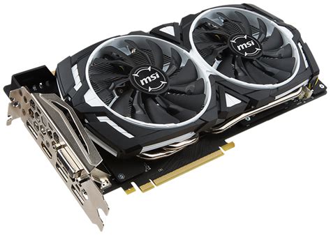 MSI NVIDIA GeForce GTX 1070 Ti 8GB ARMOR Graphics Card LN85365 ...