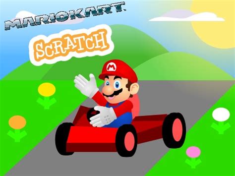 Mario Kart Scratch #games #racing #kart #Mario #Nintendo