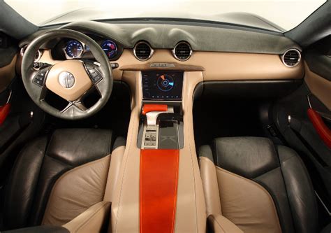 2010 Fisker Karma Interior Design/ Color Material Finish - Ricky Kaki Wong @FightingMongoose Design