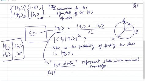 Quantum Information and Computation Lecture 27 (Density Matrix ...