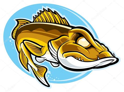 Walleye Stock Vector Image by ©SlipFloat #21543815