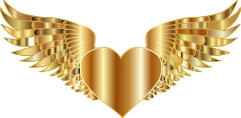 Gold Wings PNG File | PNG Mart