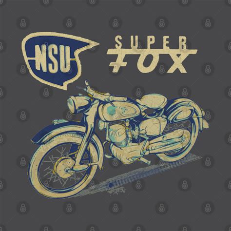 NSU superfox Motorcycles - Nsu Motorcycle - T-Shirt | TeePublic