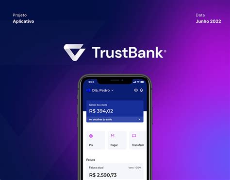 Trust Bank on Behance