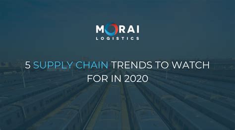 5 Supply Chain Trends to Watch for in 2020