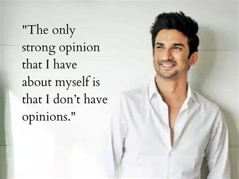 Sushant Singh Rajput quotes| 'I'm reckless, yes, but not thoughtless': Sushant Singh Rajput's ...