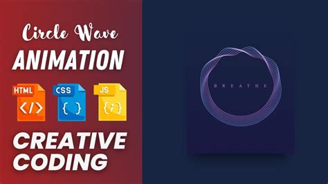 Circle Wave Animation | Create Wave Animation Using CSS HTML JavaScript ...