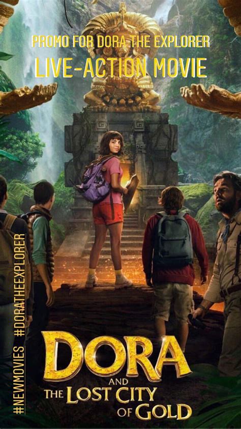 Dora and the Lost City of Gold | Movie Poster 🎬🍿 @screenbunny | Lost ...