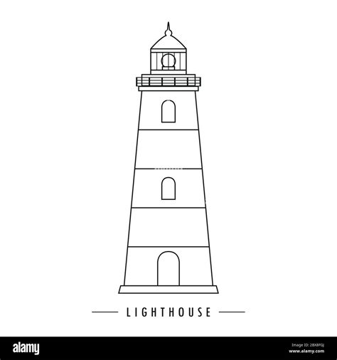 Lighthouse Outline Drawing - memmiblog