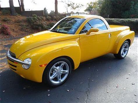 Buy used 2004 Chevrolet SSR 1-Owner Slingshot Yellow only 4794 miles ...