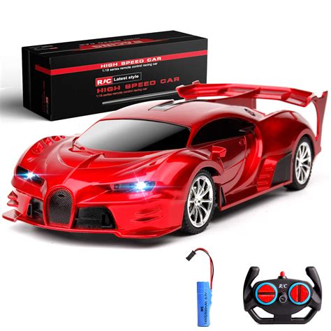 KULARIWORLD Remote Control Car 2.4Ghz Rechargeable High Speed 1/18 RC ...