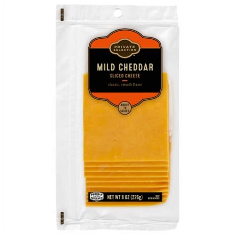 Private Selection™ Mild Cheddar Sliced Deli Cheese, 10 ct / 8 oz - Fry ...