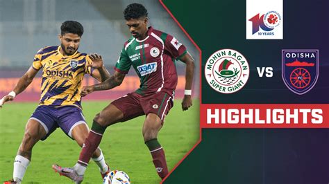 Watch Mohun Bagan Super Giant Vs Odisha FC - Highlights Video Online(HD ...