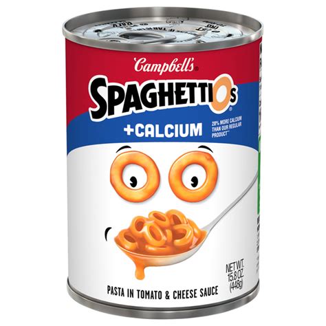 Save on Campbell's SpaghettiOs Plus Calcium Pasta in Tomato & Cheese ...