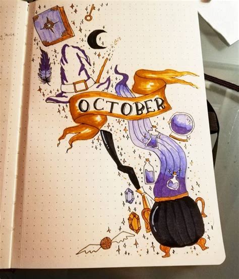 37 October Bullet Journal Ideas To Plan The New Month - The Creatives Hour