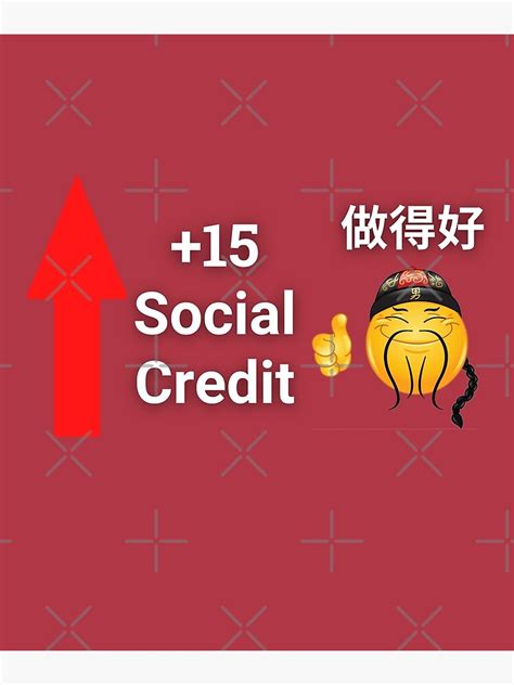 "+ 15 Social Credit Meme - Plus 15 Chinese Social Credit Points China ...