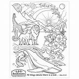 Gods Creation Coloring Pages  Nation sketch template