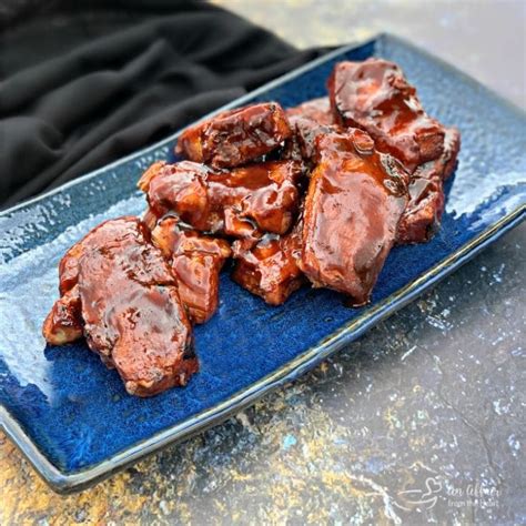 Instant Pot Dr. Pepper BBQ Pork Ribs - Fall Apart Tender Pork Ribs