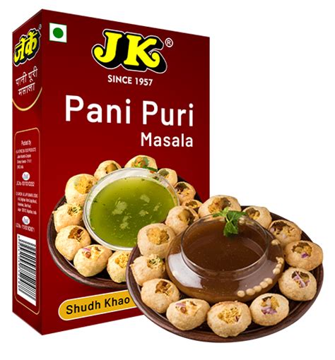 PANI PURI MASALA – JK SPICES