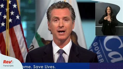 Gov. Gavin Newsom California COVID-19 Briefing Transcript April 23 ...