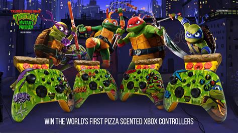 First Ever Pizza-Scented Xbox and TMNT: Mutant Mayhem Controller - Xbox Wire