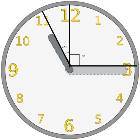 [SOLVED] Angle between the hour and minute hand of a clock at 11 - Self ...