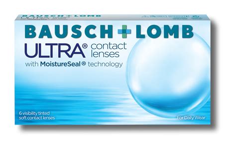 Bausch and Lomb Ultra Contact Lenses Box