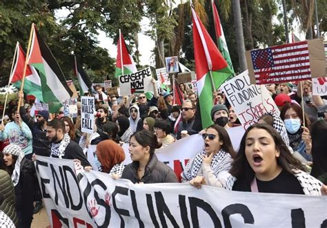 Pro-Palestine Demonstrations Reverberate across US Cities amid Festive Season - World news ...