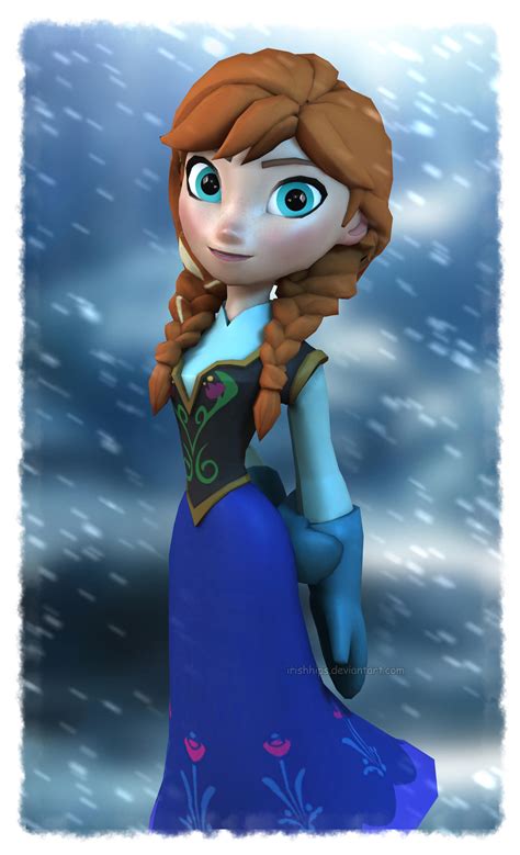 Disney's Frozen: Anna by Irishhips on DeviantArt