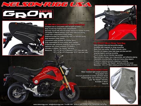 Nelson Rigg CL-1010 Tank Bag | Honda Grom