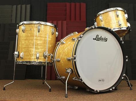 Ludwig Legacy Mahogany Super Classic - 22" / 13" / 16" - Vintage Style Drum Kit | Drums, Drum ...