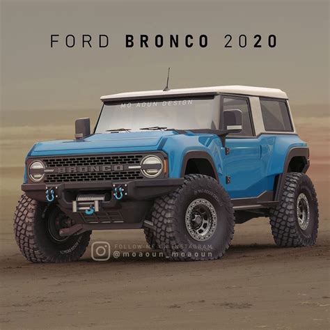 New Ford Bronco Rendered, Looks Spot On - autoevolution