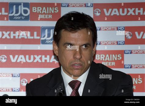 Chris Coleman is unveiled as new Wales Football Manager during a ...