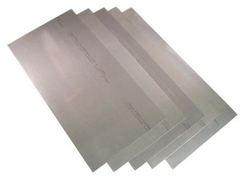 PRECISION BRAND Steel Shim Stock Sheet Assortment, 1008-1010 Grade, Thickness Range (In.) : 0. ...