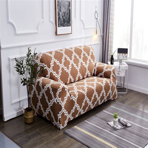 1/2/3/4 Seater Slipcover Stretch Sofa Cover Couch Loose Cover Tight ...