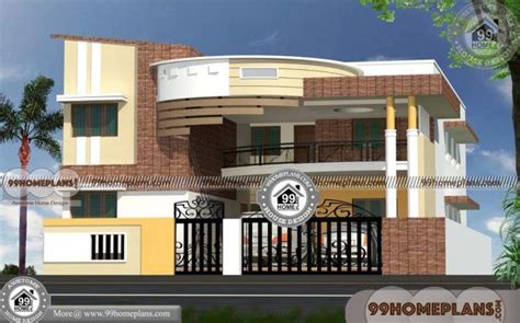 Double Story House Front Elevation - Iam Home Design