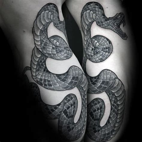 60 Rattlesnake Tattoo Designs For Men - Manly Ink Ideas