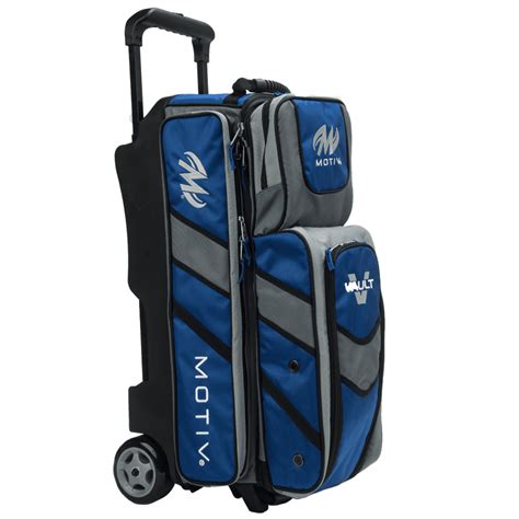 Motiv Vault 3 Ball Roller Bowling Bag- Blue - Walmart.com