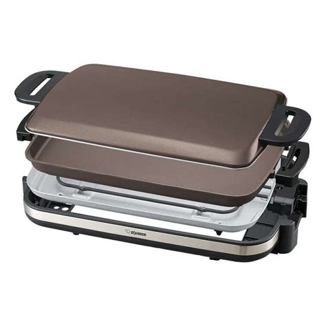 Review ﻿Zojirushi Gourmet Sizzler® Electric Griddle, Stainless Brown Electric Grills & Griddles