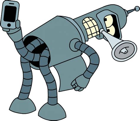 Futurama drôle de bender Transparent PNG | PNG Mart